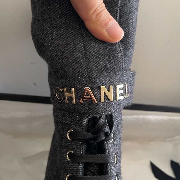 Chanel Bootcamp Boots 37.5 - Picture 11 of 13